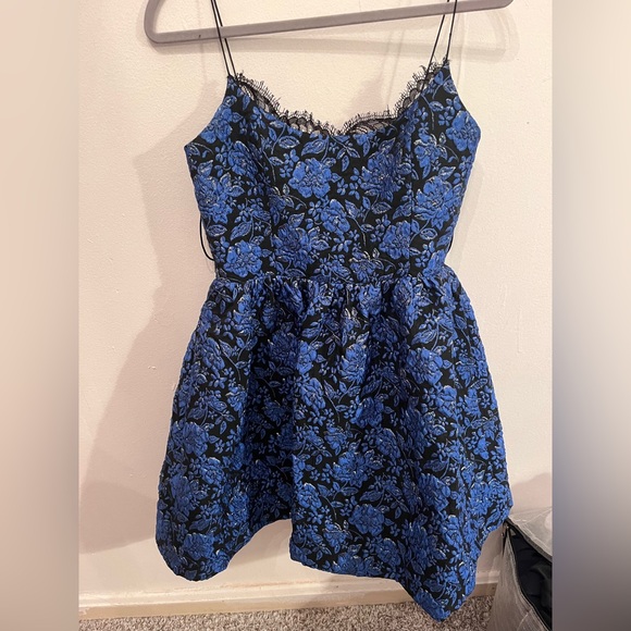 Alice + Olivia Kendra Lace Bust Cup Party Dress Size 8 - Picture 2 of 4